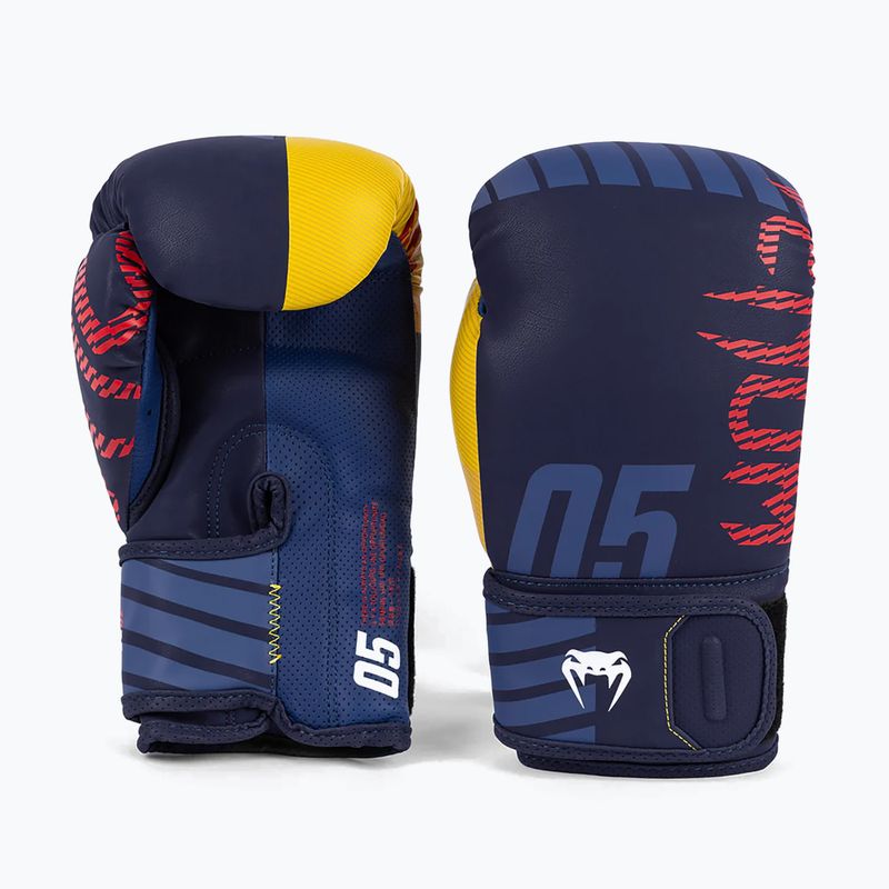 Venum Sport 05 Boxing blau/gelb Herren Boxhandschuhe