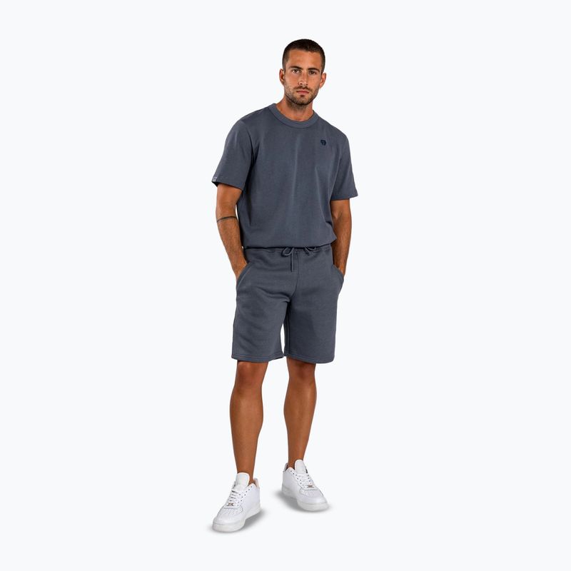 Herren Shorts Venum Silent Power Cotton Navy Blau 2