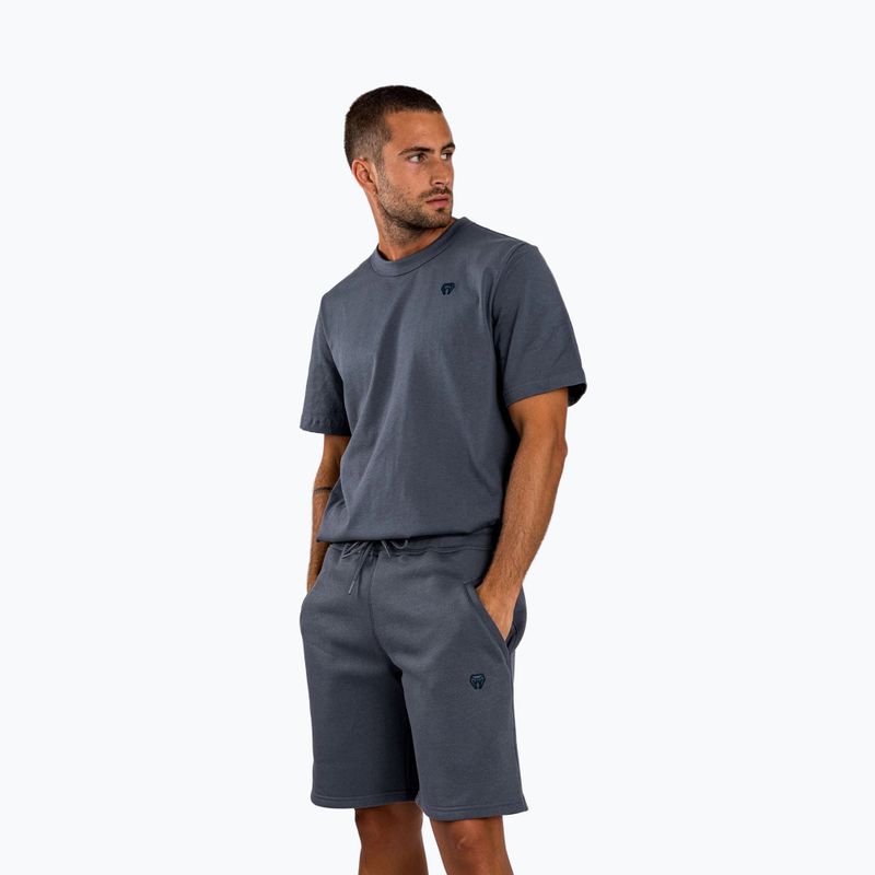 Herren Shorts Venum Silent Power Cotton Navy Blau 4