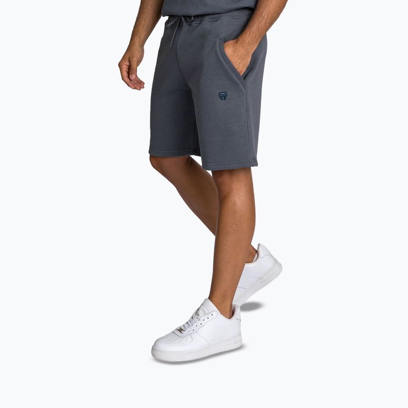Herren Shorts Venum Silent Power Cotton Navy Blau 5