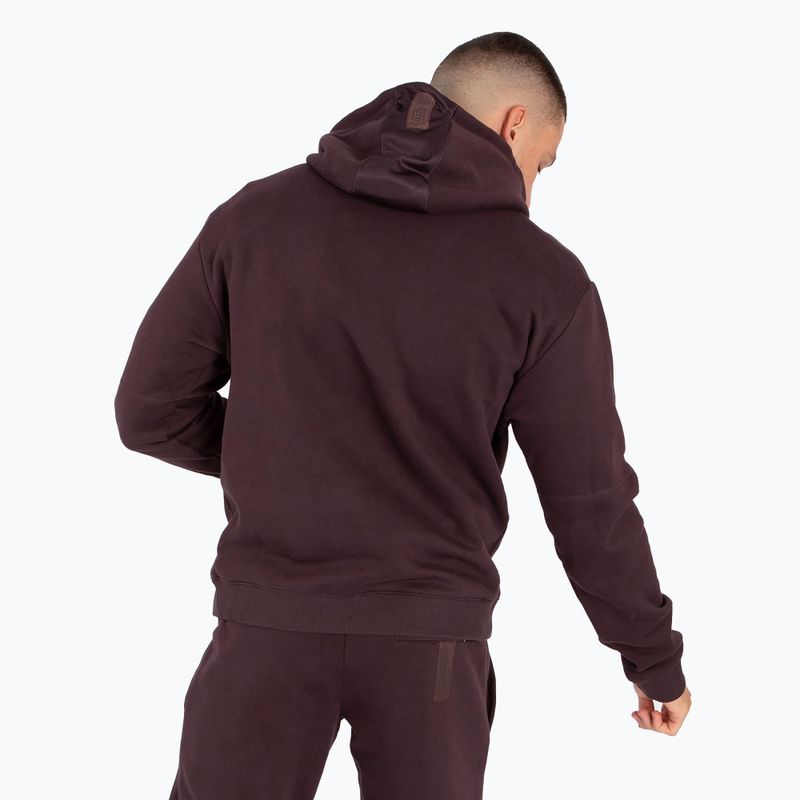 Herren Venum Silent Power Hoodie dunkelbraun 3