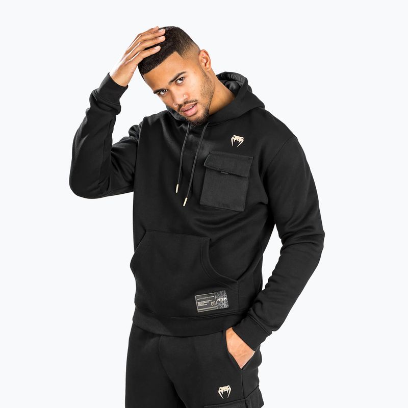 Herren Venum Tecmo 2.0 Hoodie schwarz 5