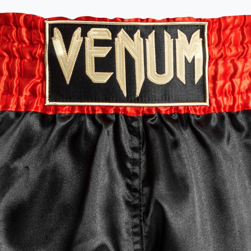 Herren-Trainingsshorts Venum Classic Muay Thai red/black/gold 4