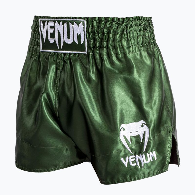 Herren Trainingsshorts Venum Classic Muay Thai khaki/white 3