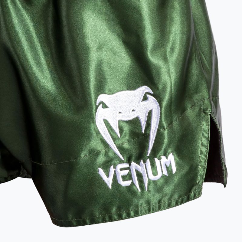 Herren Trainingsshorts Venum Classic Muay Thai khaki/white 6