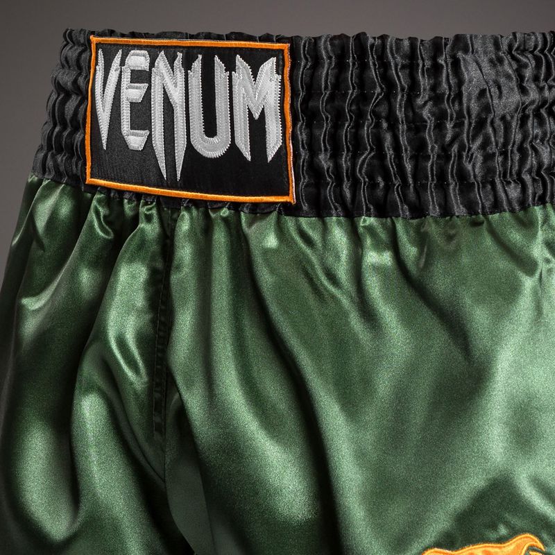 Herren-Trainingsshorts Venum Classic Muay Thai green/gold/black 4