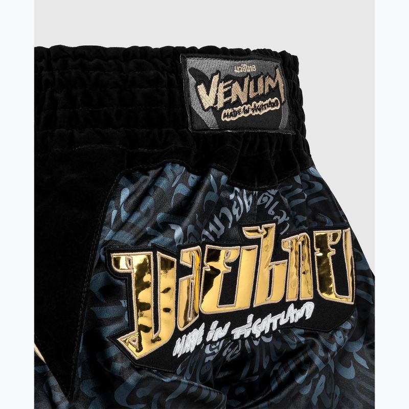 Venum Attack Muay Thai Trainingsshorts schwarz/grau 5