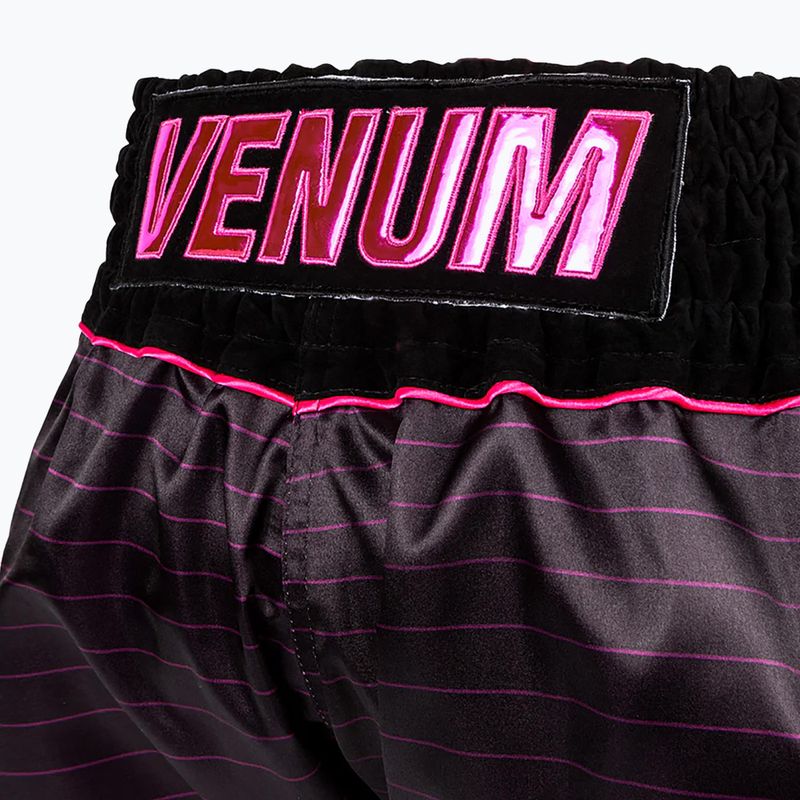 Training Shorts Venum Attack Muay Thai black/pink 5