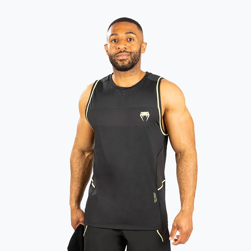 Herren Tank Top Venum Fusion 2.0 Dry-Tech schwarz/gelb