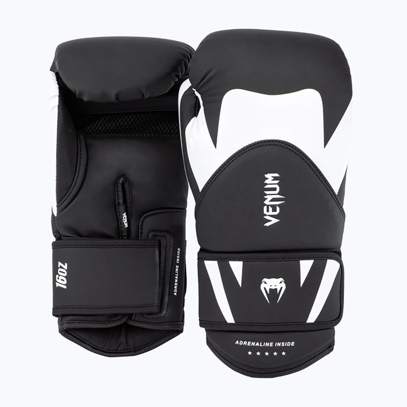 Venum Challenger 4.0 schwarz/weiß Herren Boxhandschuhe