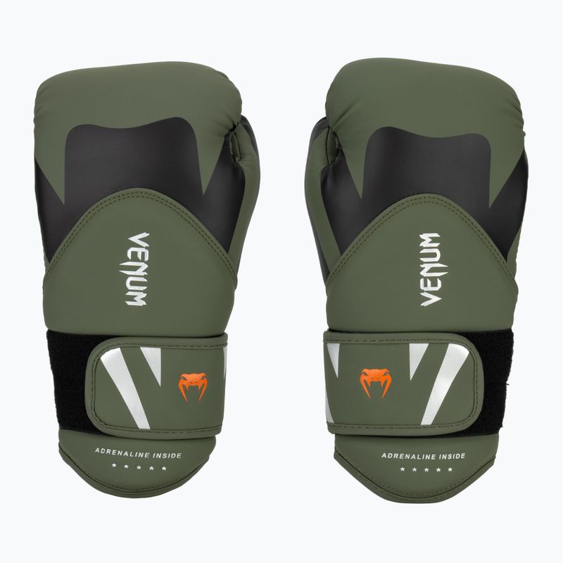 Venum Challenger 4.0 Herren Boxhandschuhe schwarz/khaki 2