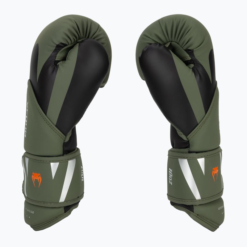Venum Challenger 4.0 Herren Boxhandschuhe schwarz/khaki 4