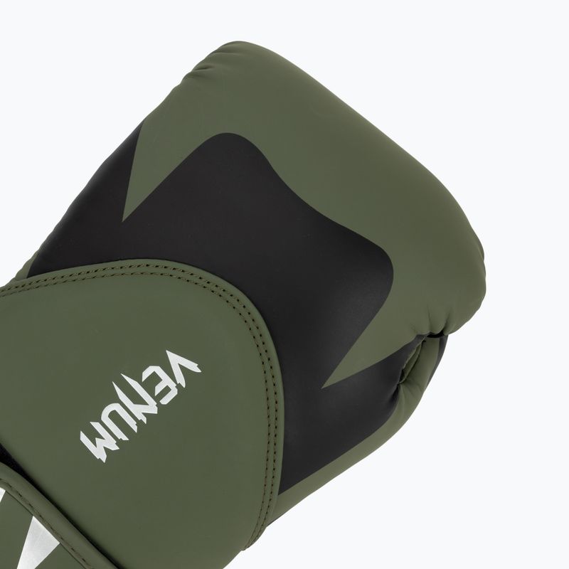 Venum Challenger 4.0 Herren Boxhandschuhe schwarz/khaki 5