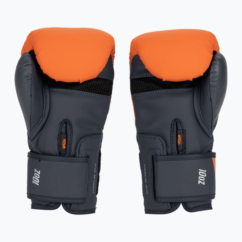 Venum Challenger 4.0 Herren Boxhandschuhe navy blau/orange 2