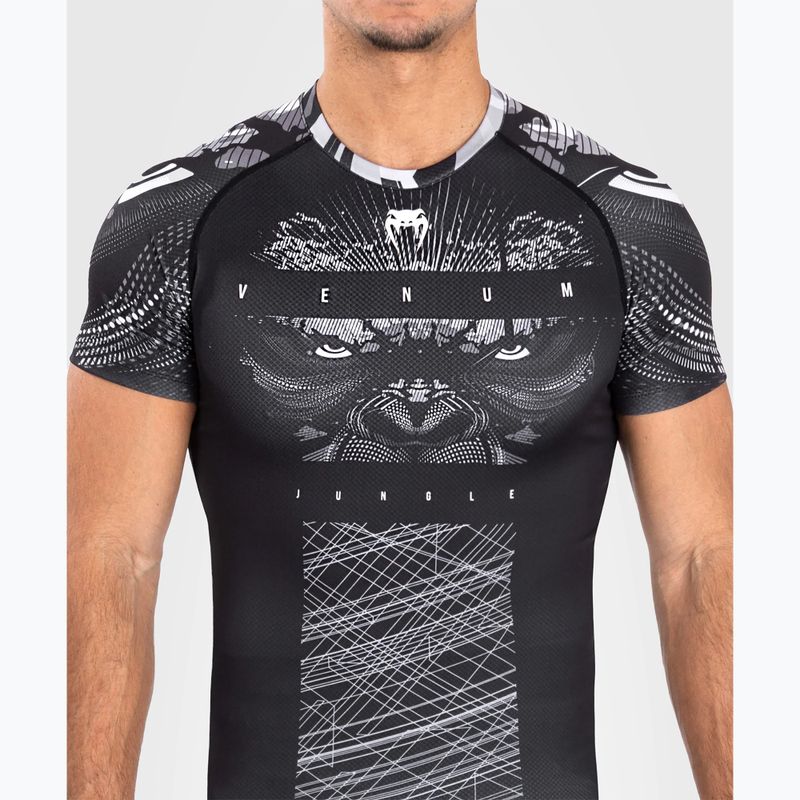 Herren Venum Gorilla Jungle Rashguard schwarz/weiss 4