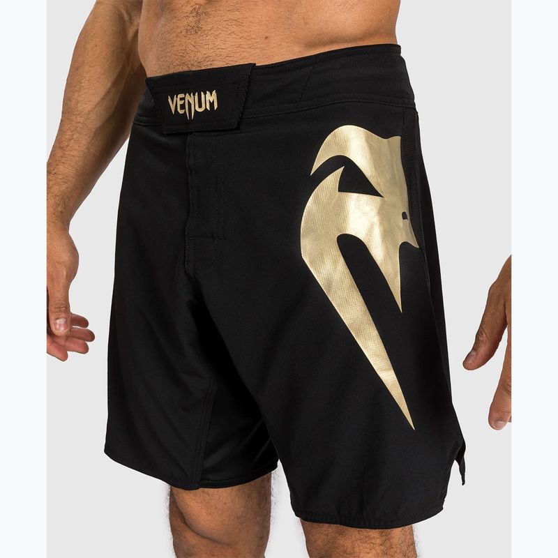 Venum Light 5.0 Herren Trainingsshorts schwarz/gold 4