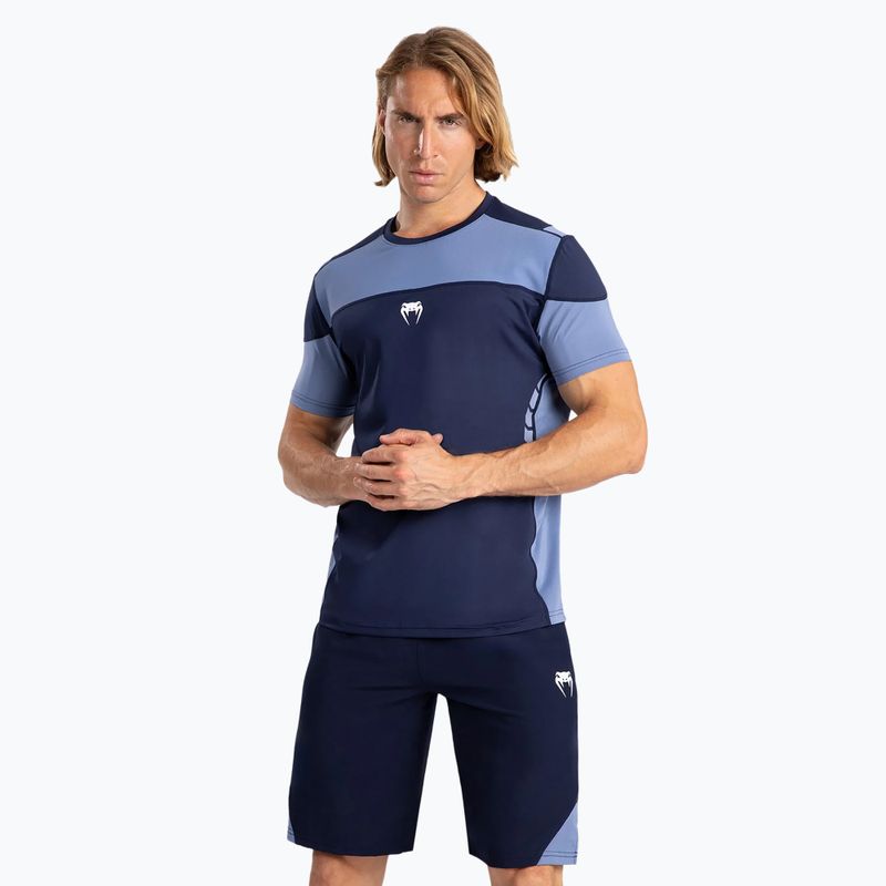 Venum Tempest Dry-Tech Herren Trainingshemd marineblau