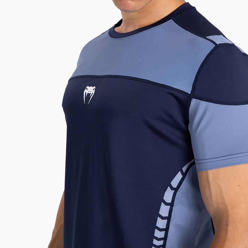 Venum Tempest Dry-Tech Herren Trainingshemd marineblau 5