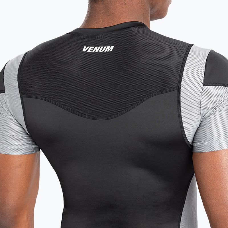 Herren Venum Tempest Rashguard schwarz/ grau 5