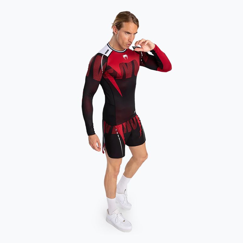 Men's Venum Adrenaline Rashguard schwarz/rot Longsleeve 2