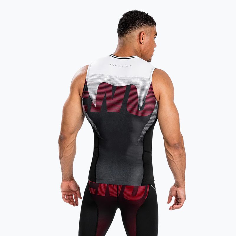 Venum Adrenaline Rashguard Herren Tank Top schwarz/rot 3