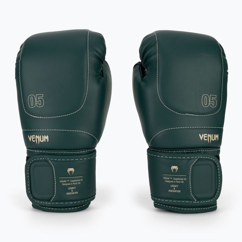 Venum Impact Evo Herren Boxhandschuhe 16 OZ smaragdgrün 2