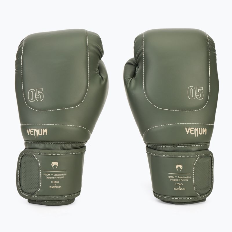 Boxhandschuhe Venum Impact Evo Boxing Gloves earth khaki