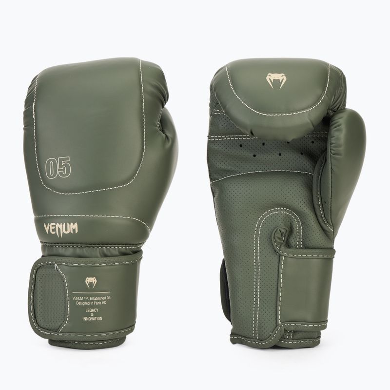 Boxhandschuhe Venum Impact Evo Boxing Gloves earth khaki 3