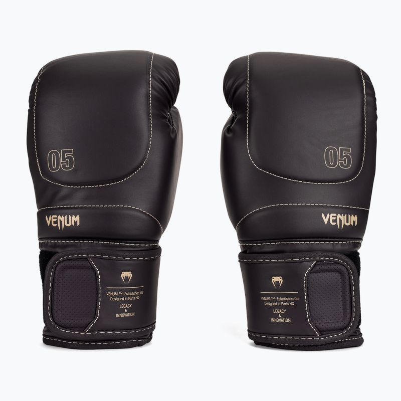 Venum Impact Evo Boxhandschuhe für Männer 14 OZ Schokolade 2