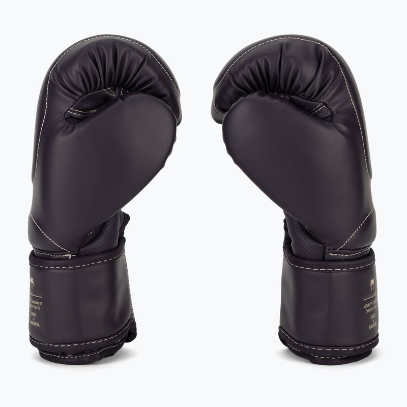 Herren Venum Impact Evo Boxhandschuhe tief lila 4