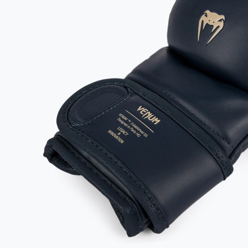 Herren Venum Impact Evo Boxhandschuhe 05065 eisblau 4