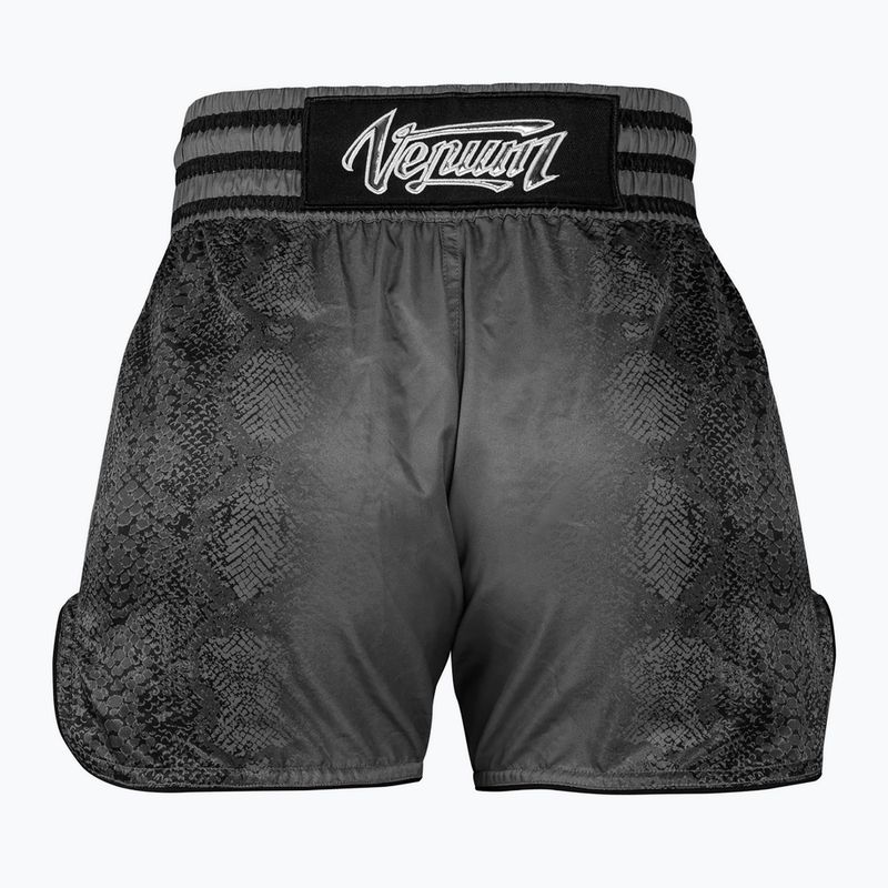 Venum Amazonia Women's Muay Thai Trainingsshorts dunkelgrau 2