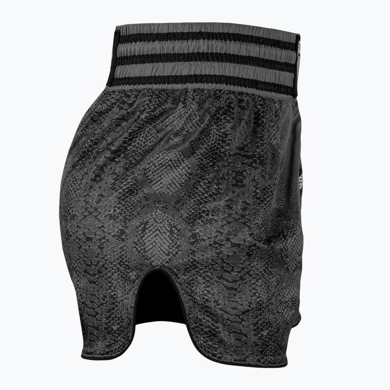 Venum Amazonia Women's Muay Thai Trainingsshorts dunkelgrau 4