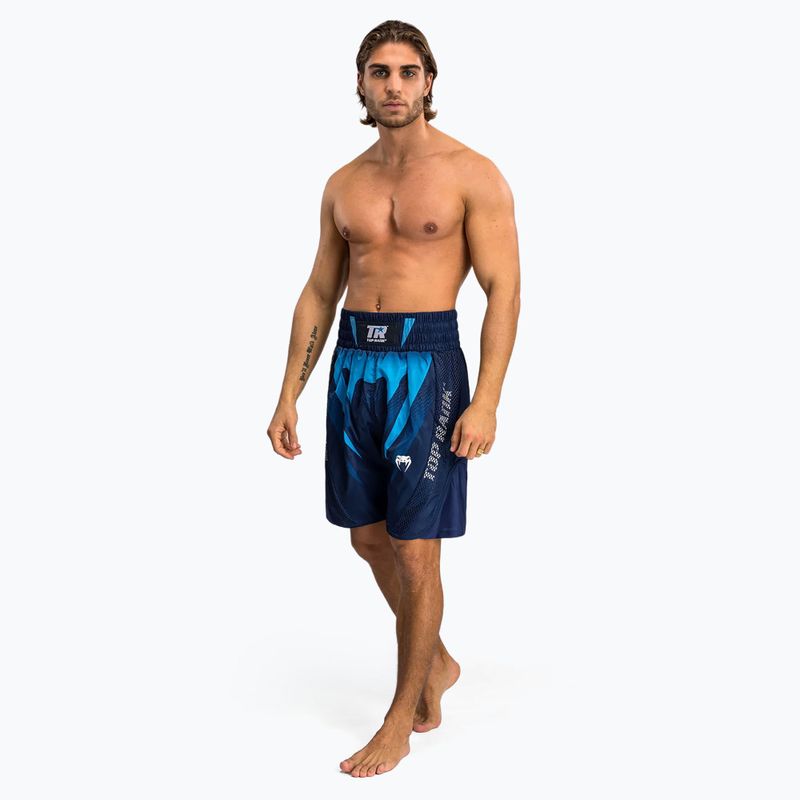 Venum X Top Rank Original Herren Boxing Shorts marineblau 2