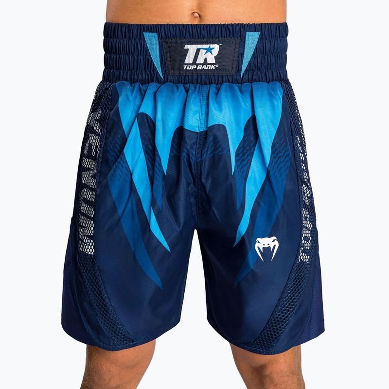 Venum X Top Rank Original Herren Boxing Shorts marineblau 4