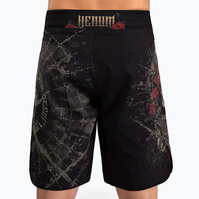 Venum Santa Muerte 5.0 Herren Fight Shorts tiefschwarz/gold 3