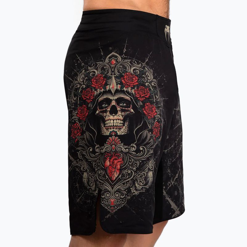 Venum Santa Muerte 5.0 Herren Fight Shorts tiefschwarz/gold 6