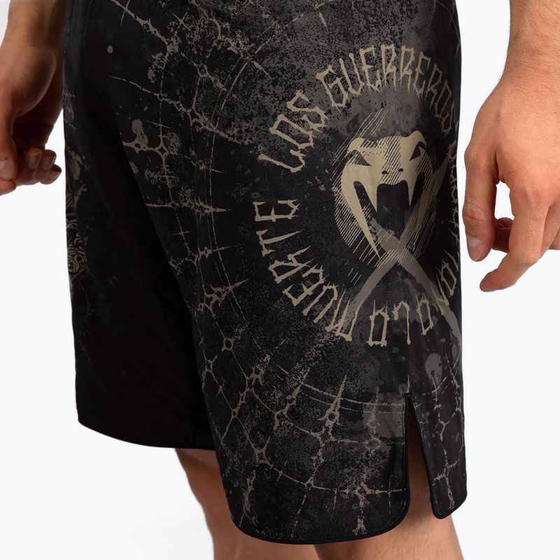 Venum Santa Muerte 5.0 Herren Fight Shorts tiefschwarz/gold 7