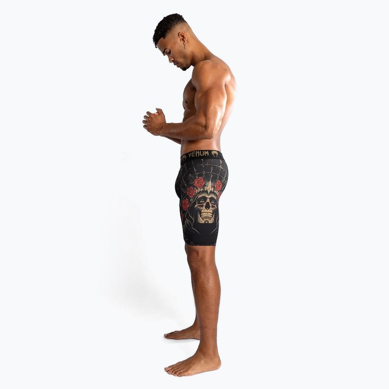 Venum Santa Muerte 5.0 Herren Vale Tudo Trainingsshorts tiefschwarz/gold 4