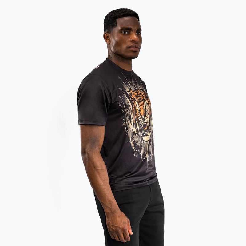 Trainingsshirt Herren Venum Tiger Men'S Dry Tech T-Shirt black/neon orange 3
