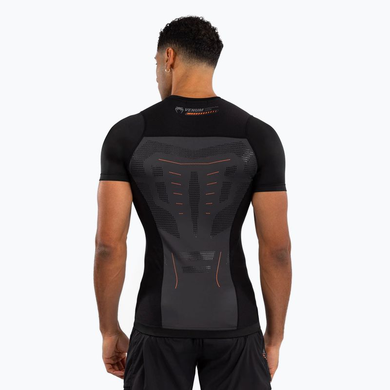 Rashguard Herren Venum Technical 3.0 Short Sleeve Rashguard graphite 3