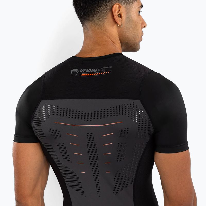 Rashguard Herren Venum Technical 3.0 Short Sleeve Rashguard graphite 5