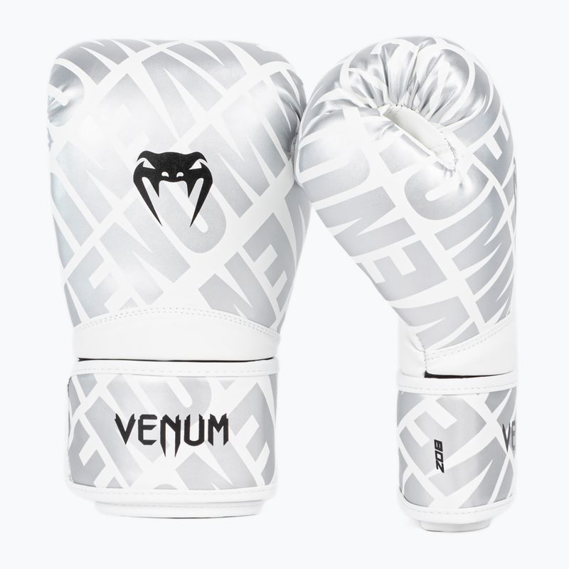 Venum Contender 1.5 XT Kinder Boxhandschuhe weiß/silber 2