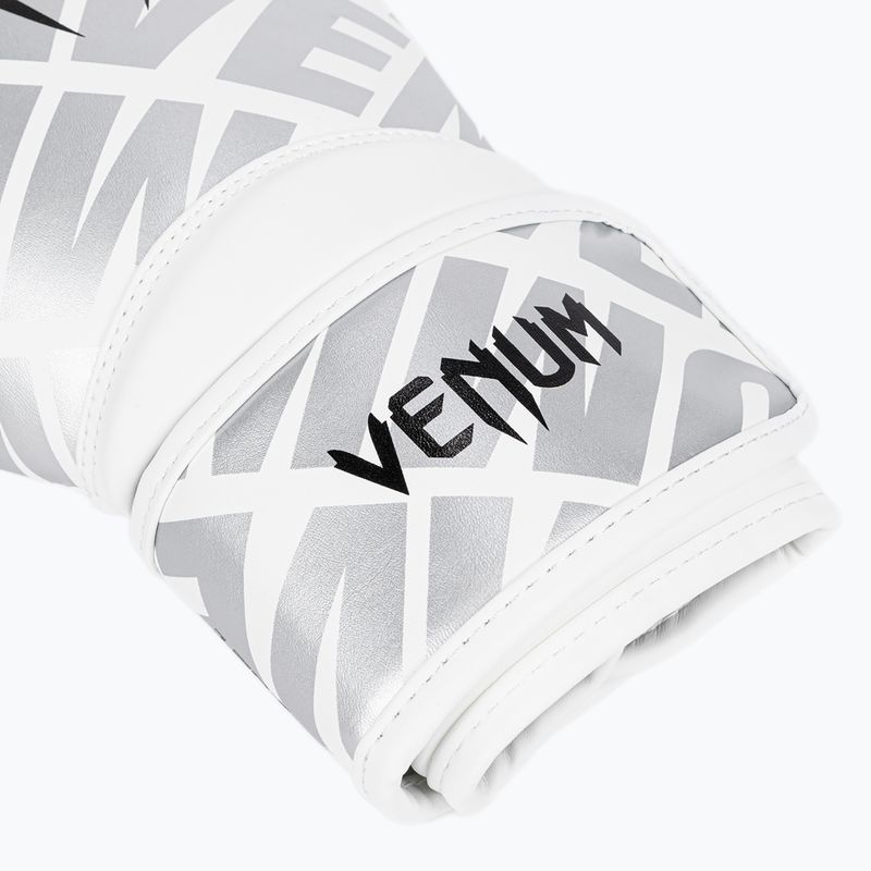 Venum Contender 1.5 XT Kinder Boxhandschuhe weiß/silber 3