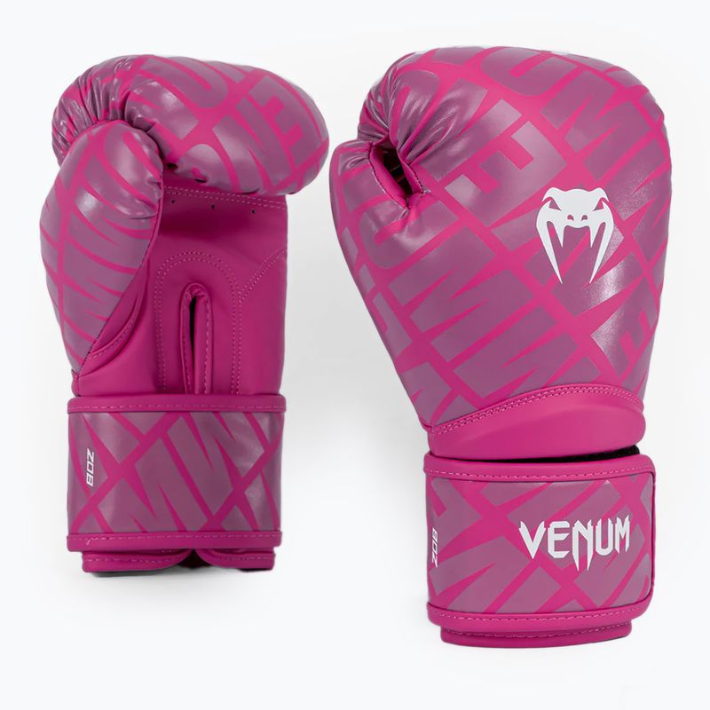 Venum Contender 1.5 XT Kinder Boxhandschuhe weiß/rosa 2