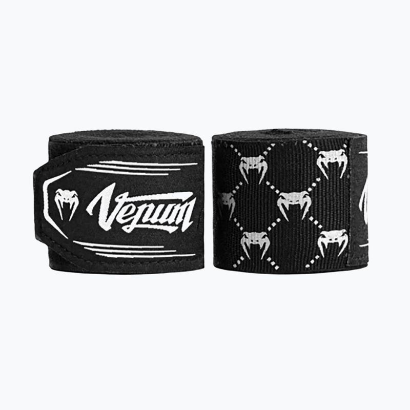 Boxbandagen Venum Hand Wraps schwarz/weiss