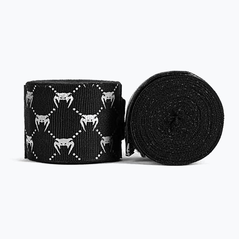Boxbandagen Venum Hand Wraps schwarz/weiss 2
