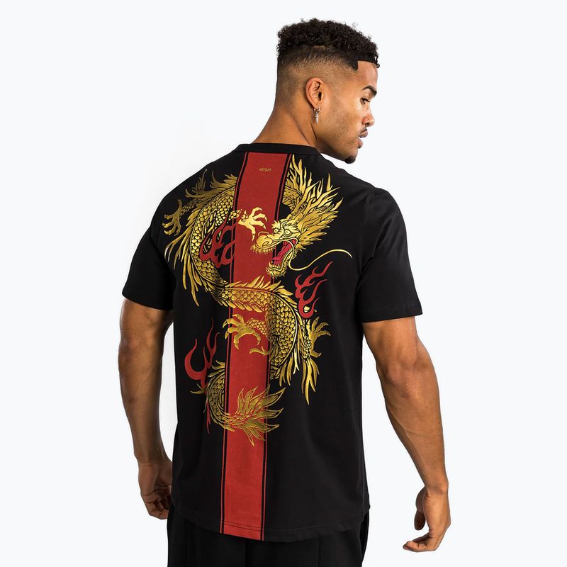 Shirt Herren Venum X Tekken 8 - Marshall Law T-Shirt black/red/gold 2
