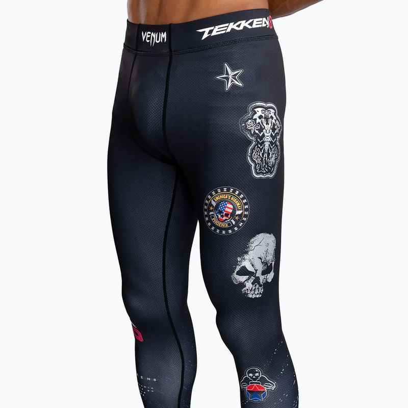 Trainingsleggings Herren Venum X Tekken 8 - Paul Phoenix Spats black/blue 5