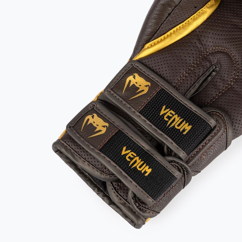 Boxhandschuhe Venum Reverso Boxing chocolate/gold 8